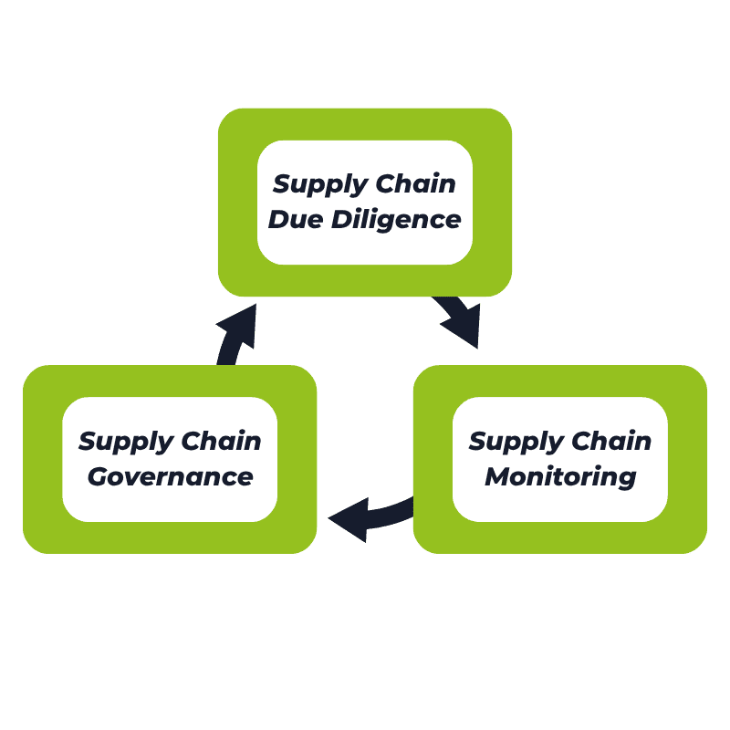 Schema MESA per la due diligence della supply chain — CSDDD e monitoraggio fornitori